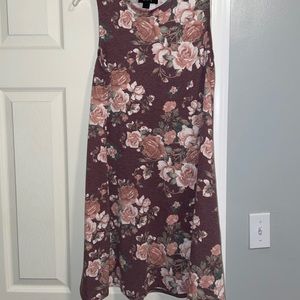 BCX floral dress, size large
